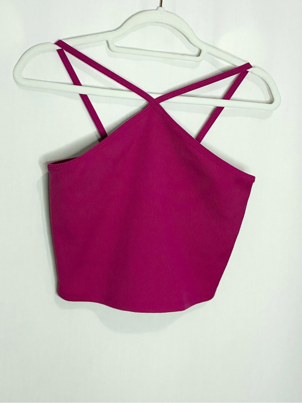 Alo Yoga Goddess Ribbed Knit Halter Top - Picture 5 of 7